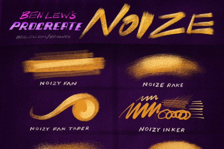 7. Procreate Noize