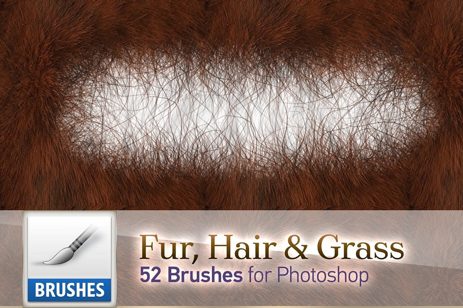 38. Fur, Hair & Grass Brushes