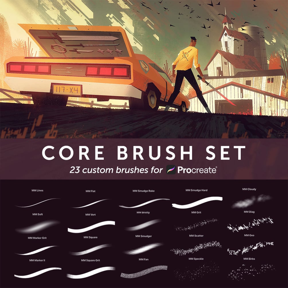 8. Photoshop-Like Brush Pack