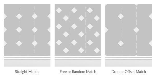 wallpaper match type options