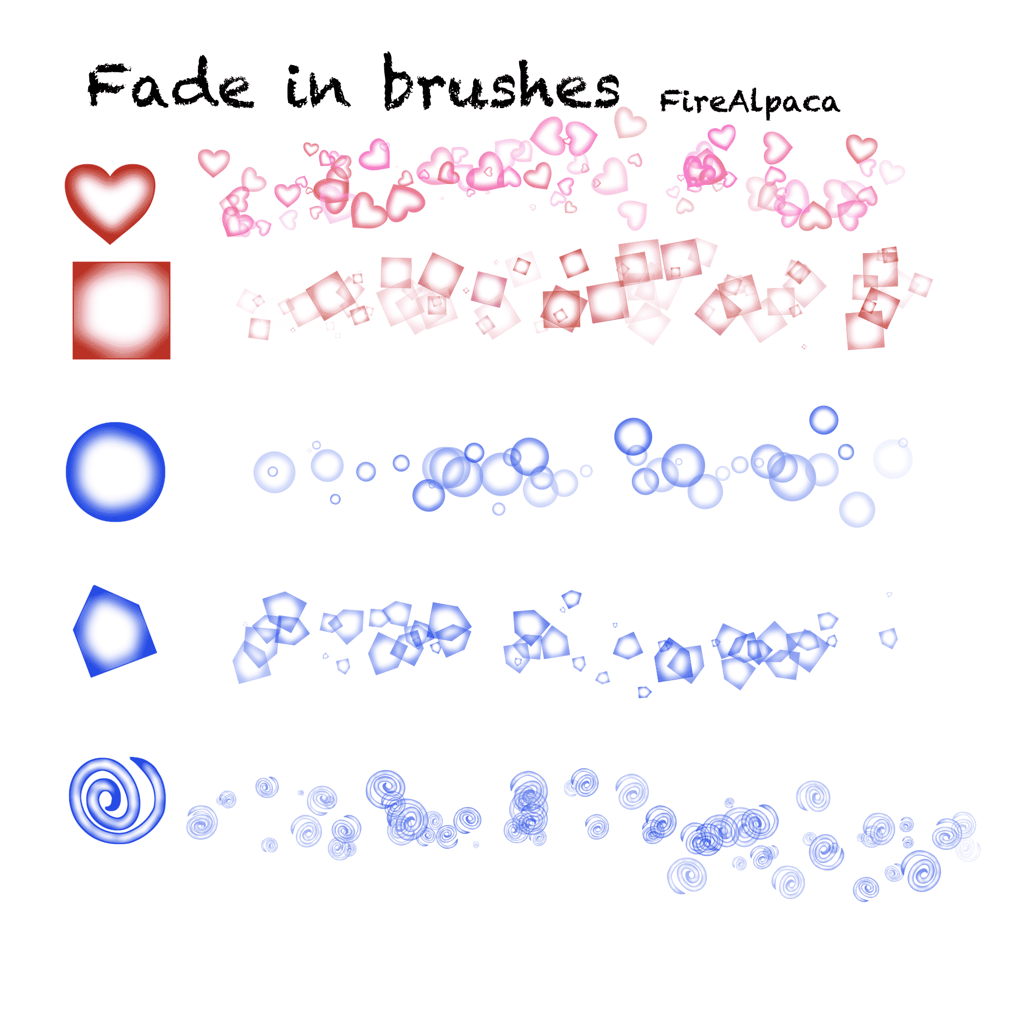 Fade-In Brushes
