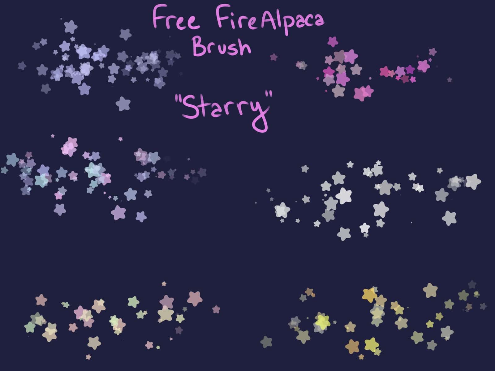 Starry Brushes