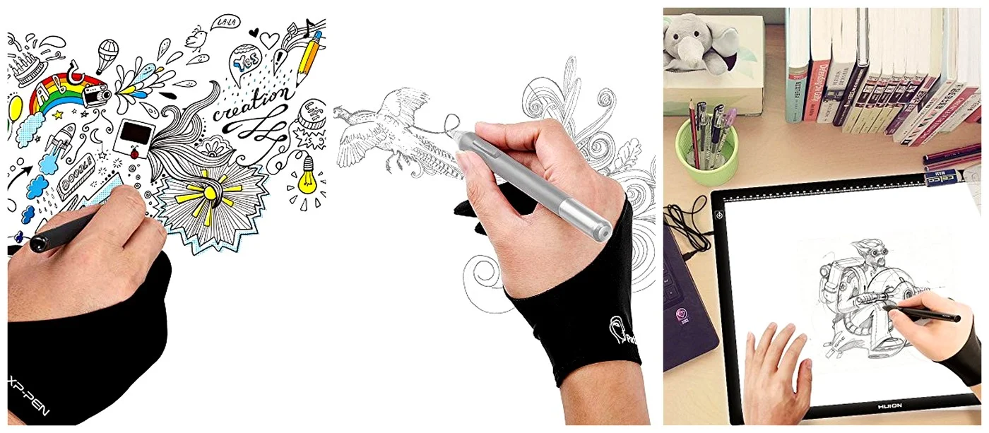 Best Artist Gloves For Drawing Tablets