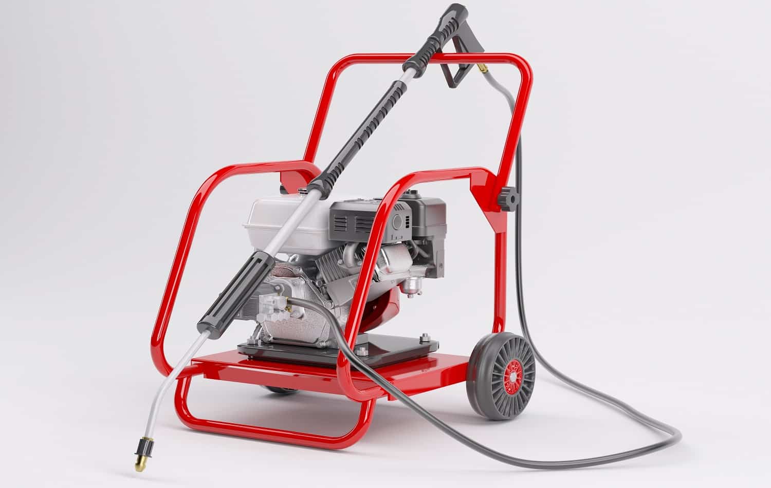 3d render of a pressure washer