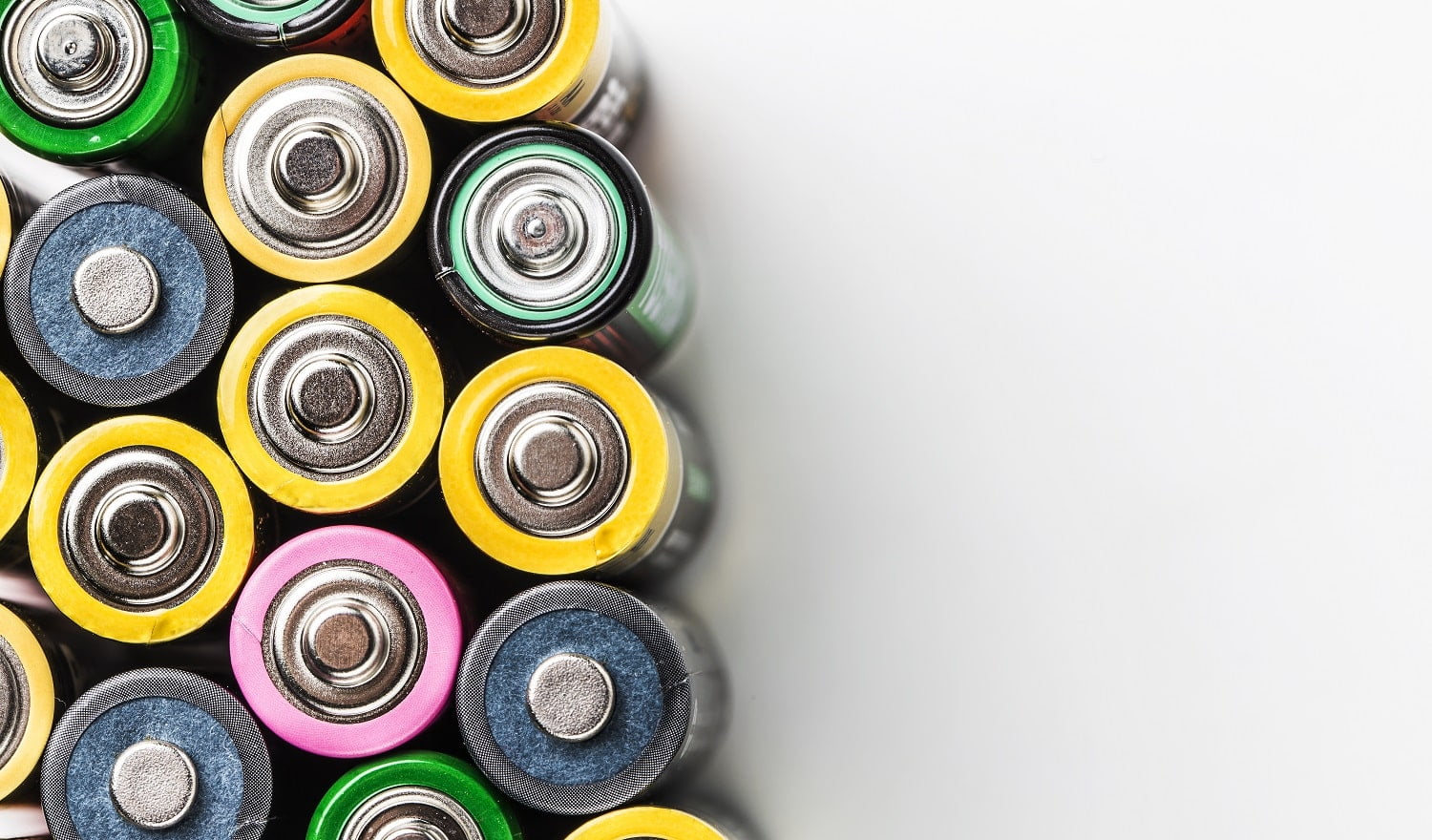 Colorful battery