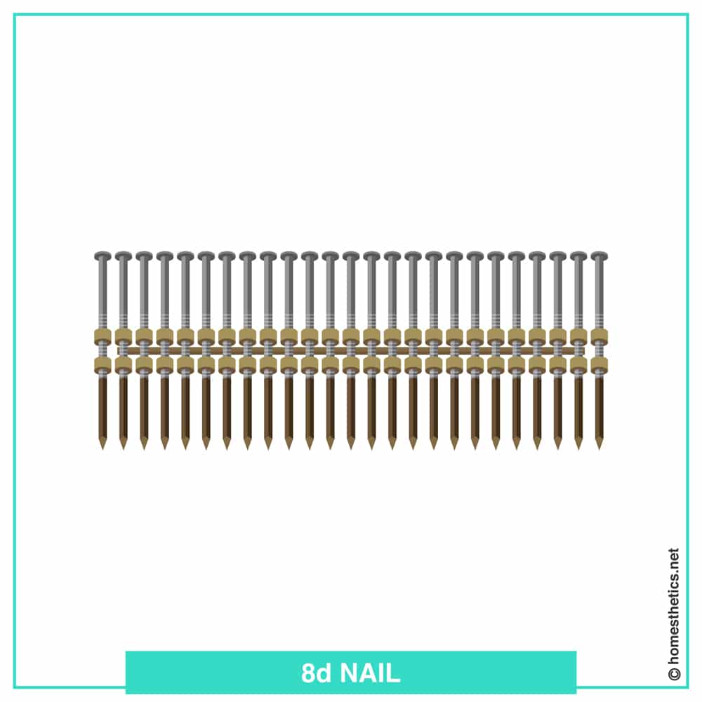 10d Nail Size for framing