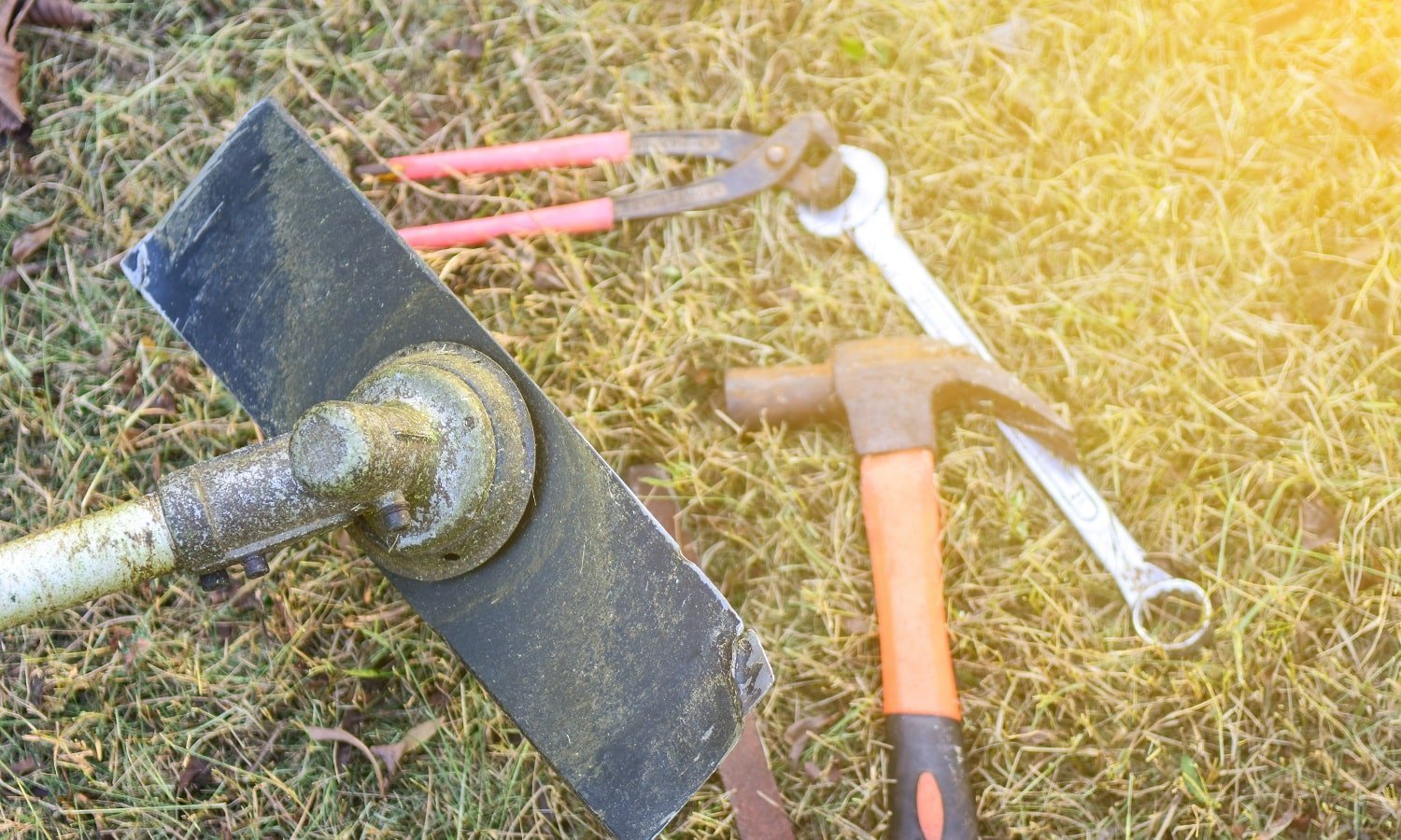 Repair blade of a lawn mower