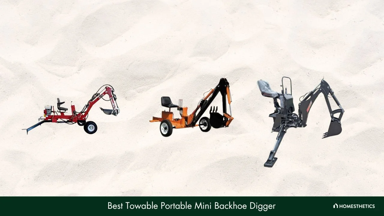 Best Towable Portable Mini Backhoe Digger