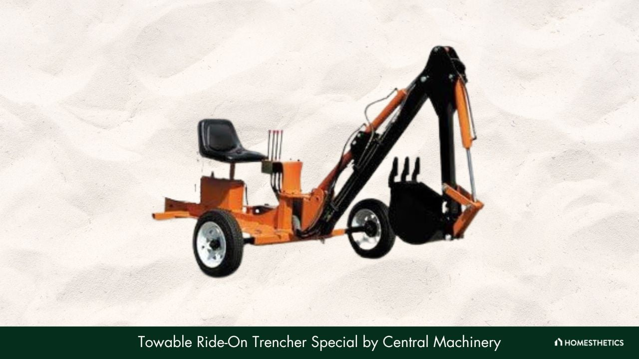 Towable Ride On Trencher Special by Central Machinery