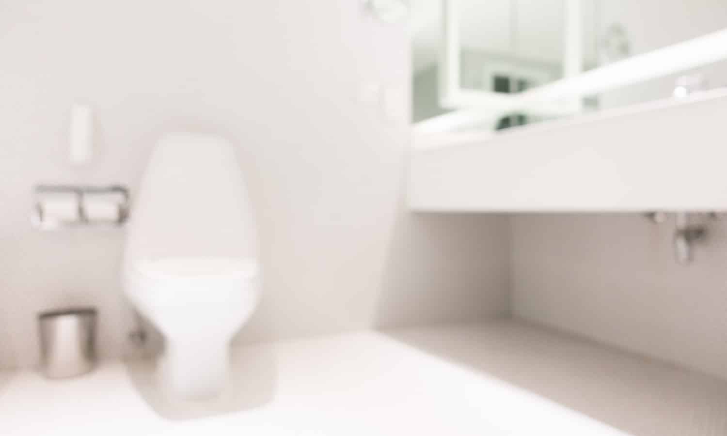 Abstract blur bathroom and toilet interior for background