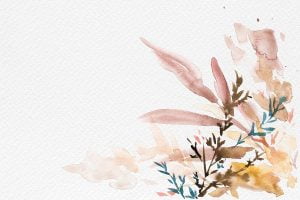 Autumn floral border background in white with leaf watercolor illustration. Watercolor Painting Books Conclusion