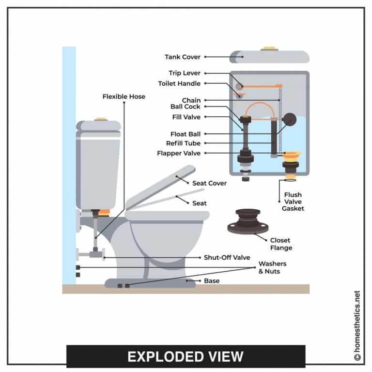 All The Parts Of A Toilet Explained