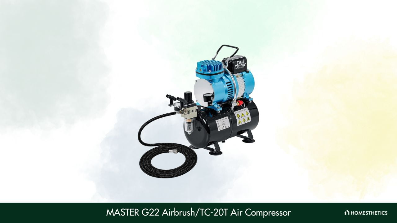 MASTER G22 AirbrushTC 20T Air Compressor1
