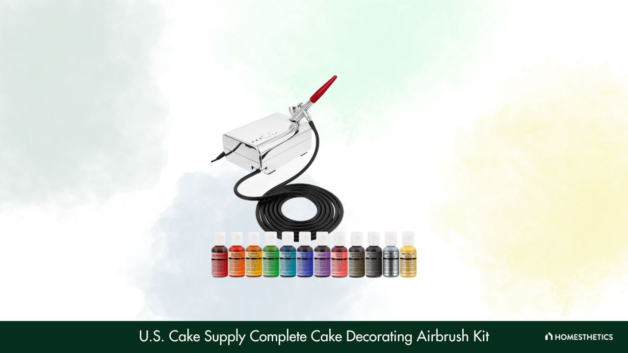 U.S. Cake Supply Complete Cake Decorating Airbrush Kit1