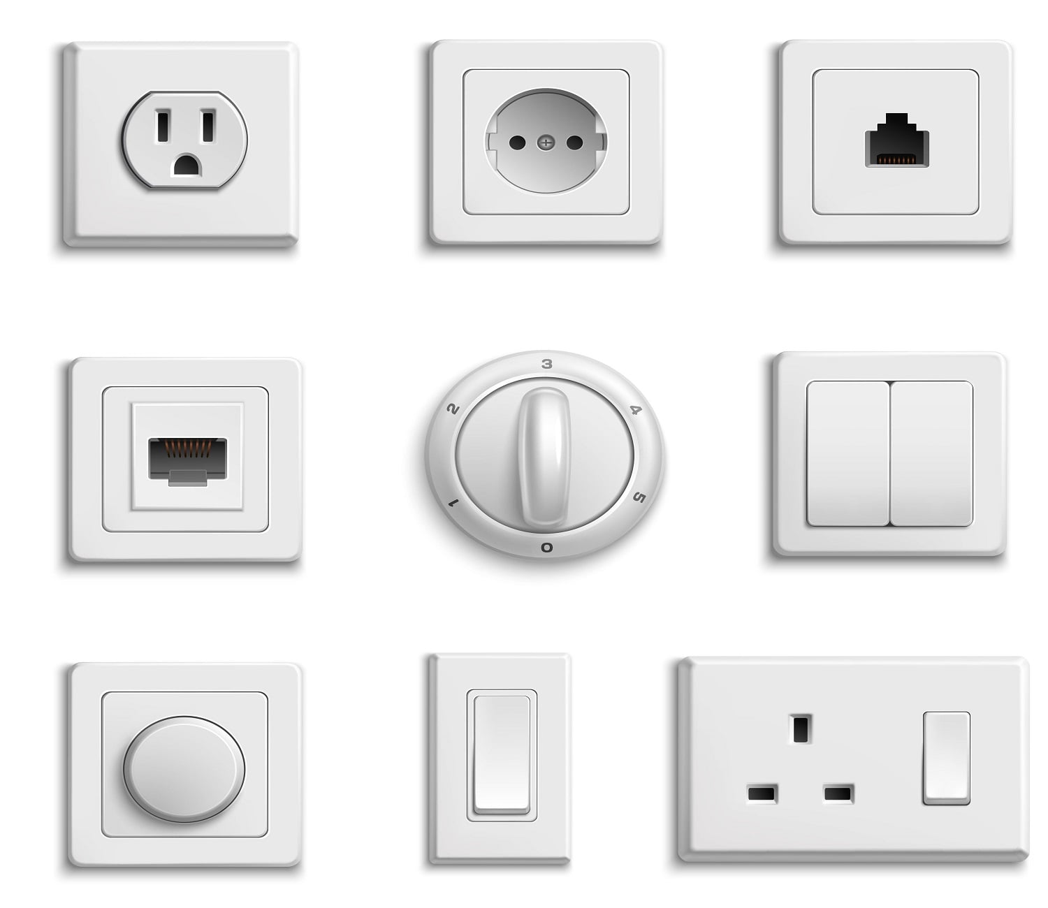 types of light switches