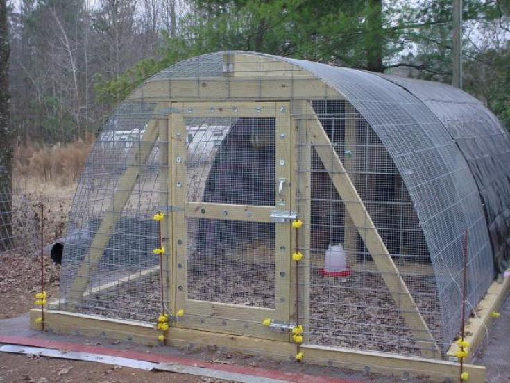 Hoop Coop chicken coop