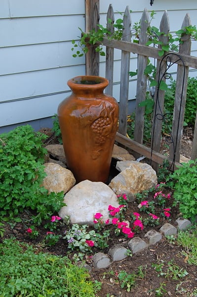 Ceramic Urn Fountain