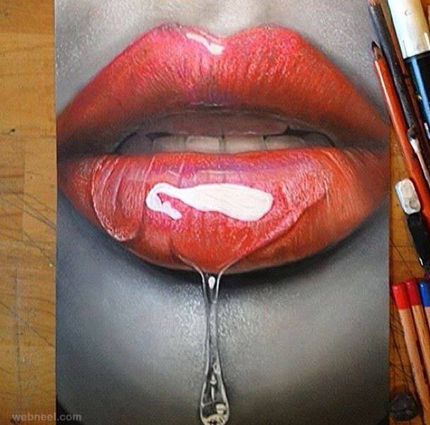 Dripping Lips