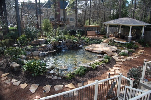 Gazebo Water Feature