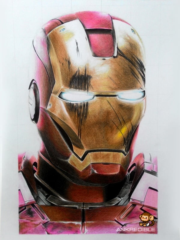 Ironman drawing