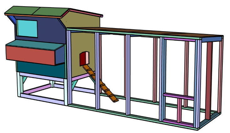 chicken coop 3D Guide 