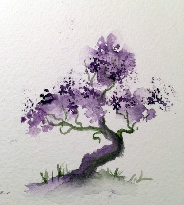 Lavender Trees 