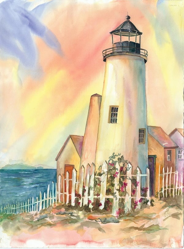 Colorful Lighthouse