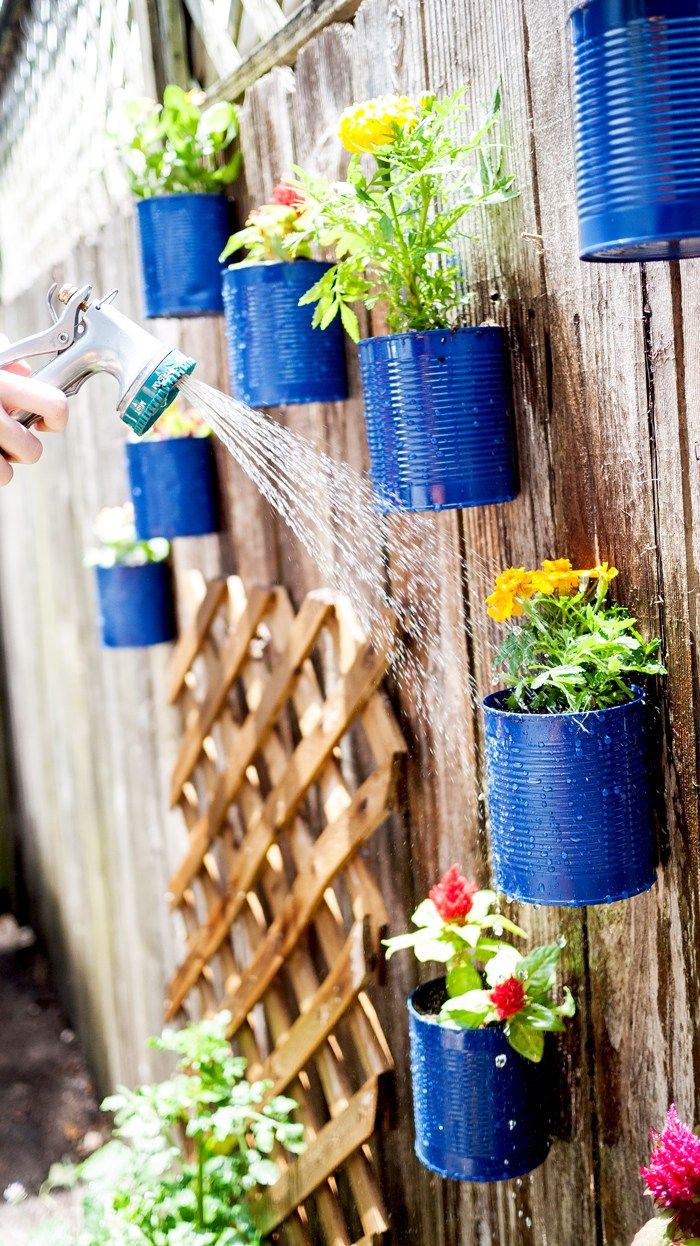 Tin Can Planters