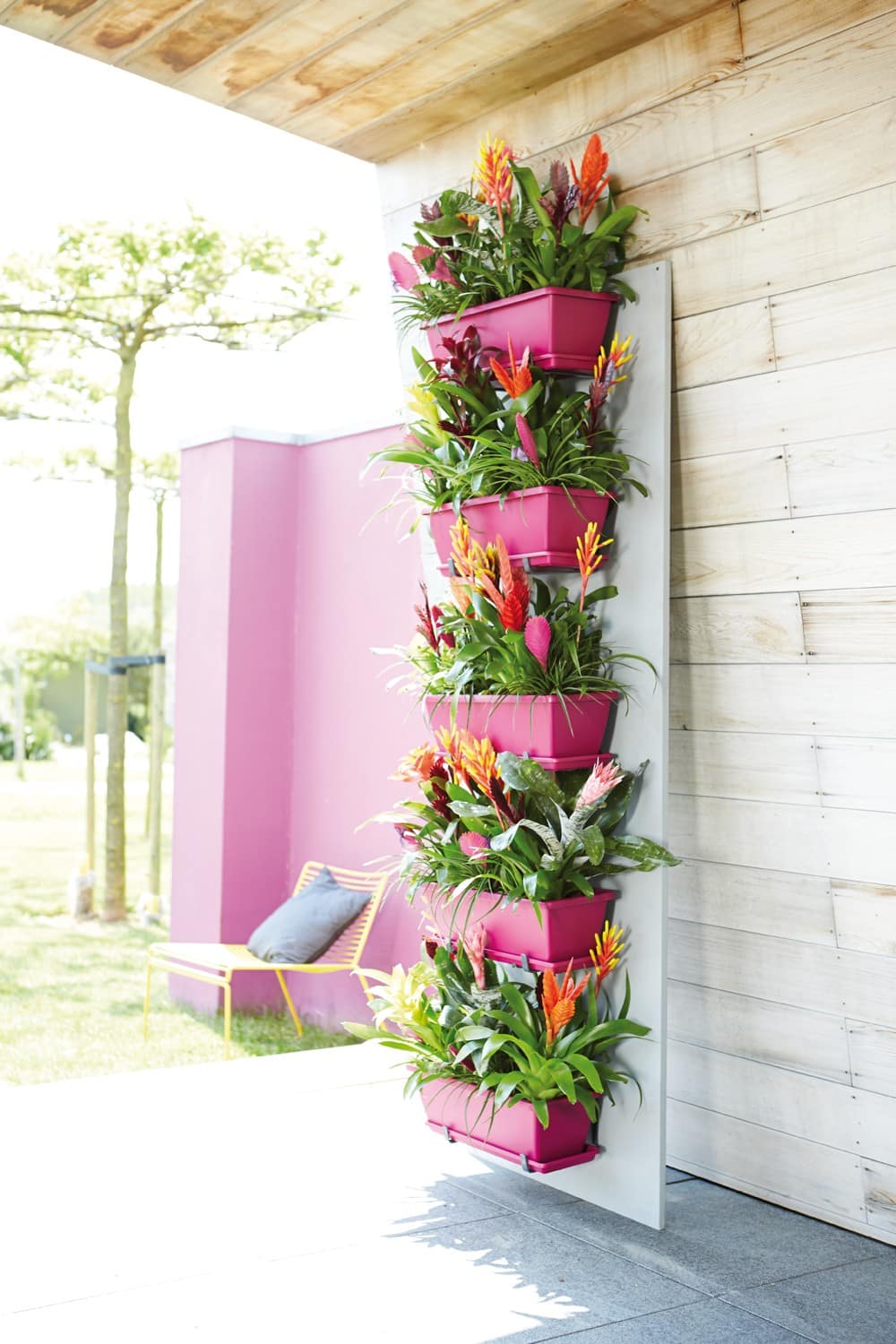 Vertical Box Garden