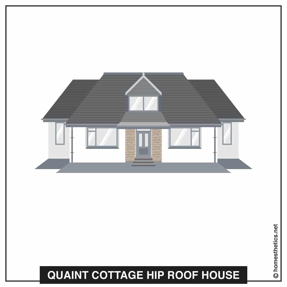 10 Quaint Cottage Hip Roof House