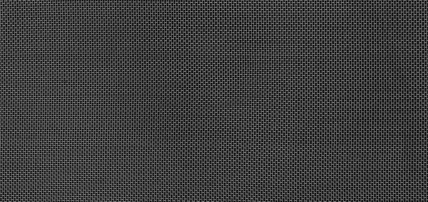 Metal grid texture isolated on black. Horizontal banner background.