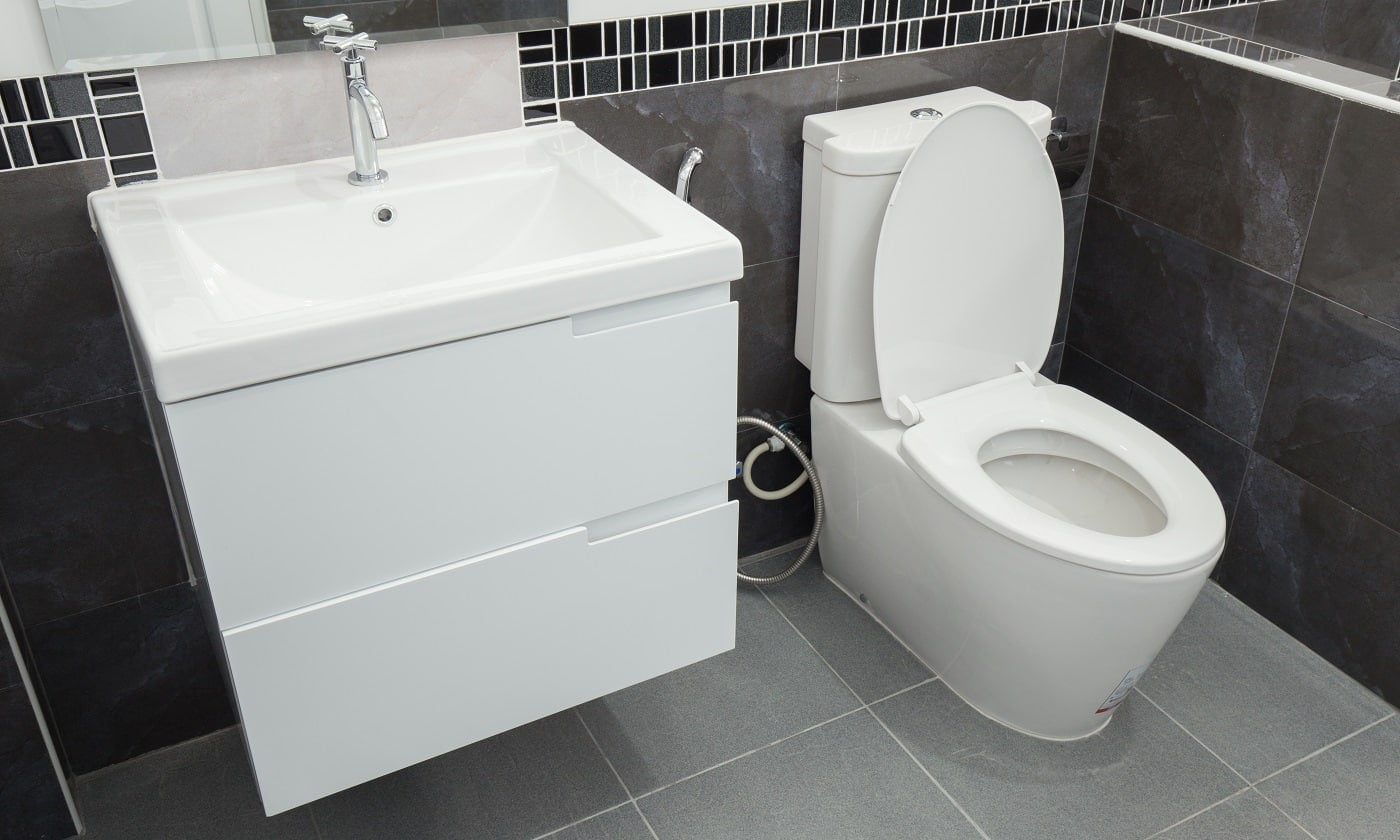 toilet and bathroom in modern style in house. Toto Neorest Toilets Verdict
