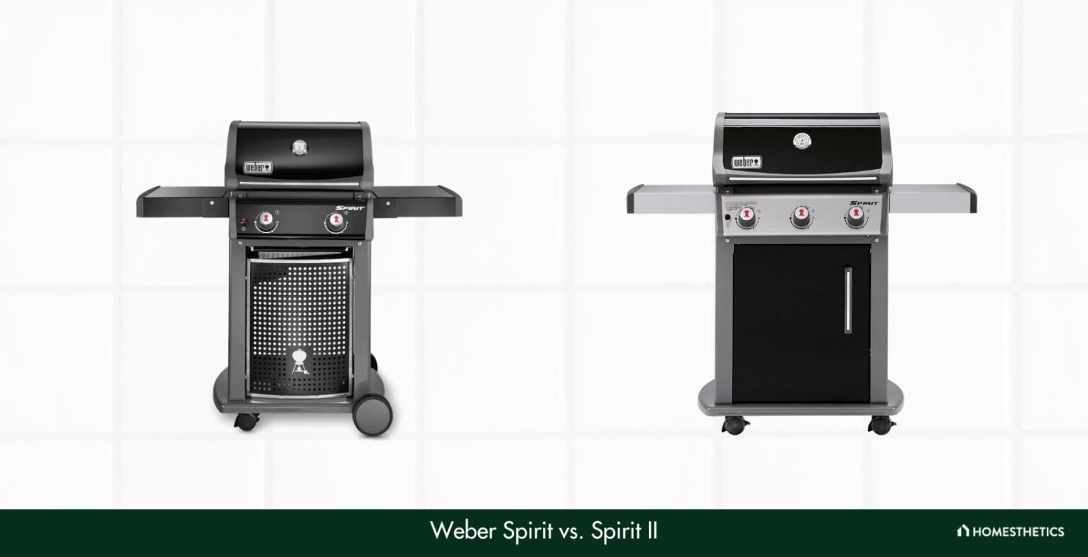 Weber Spirit Vs. Spirit II [All You Need To Know]