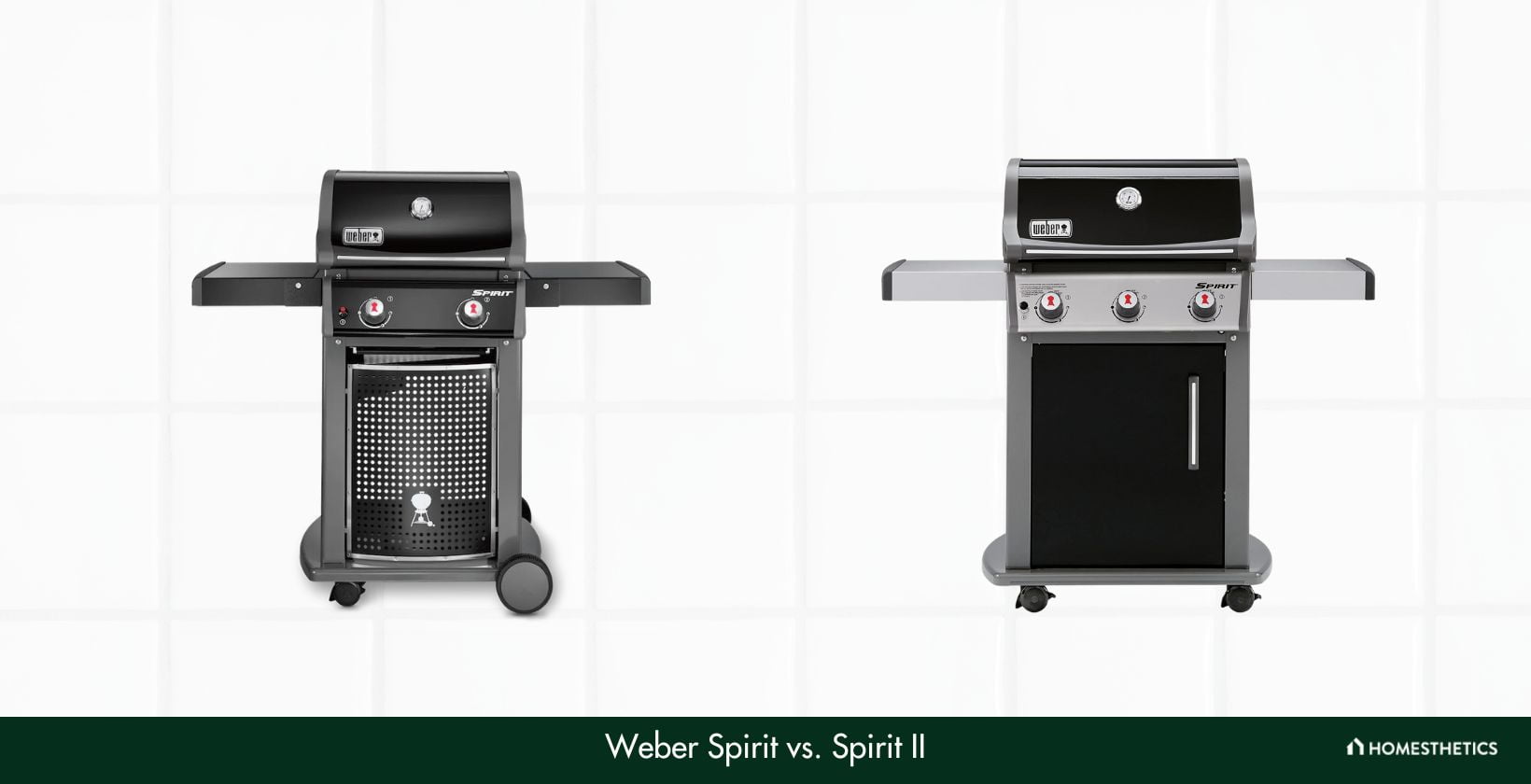 Weber Spirit vs. Spirit II