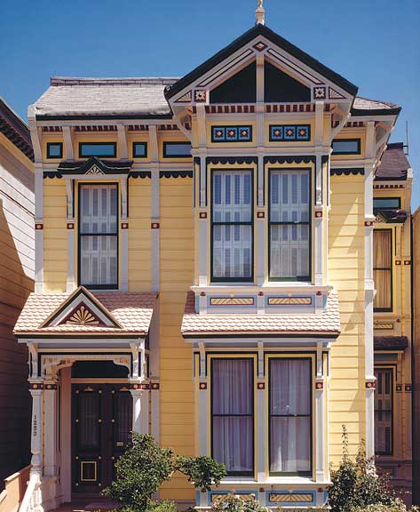 Stick-Eastlake Wooden Homes Victorian