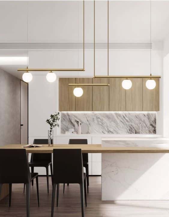 Modern Lighting  design ideas for basement bar