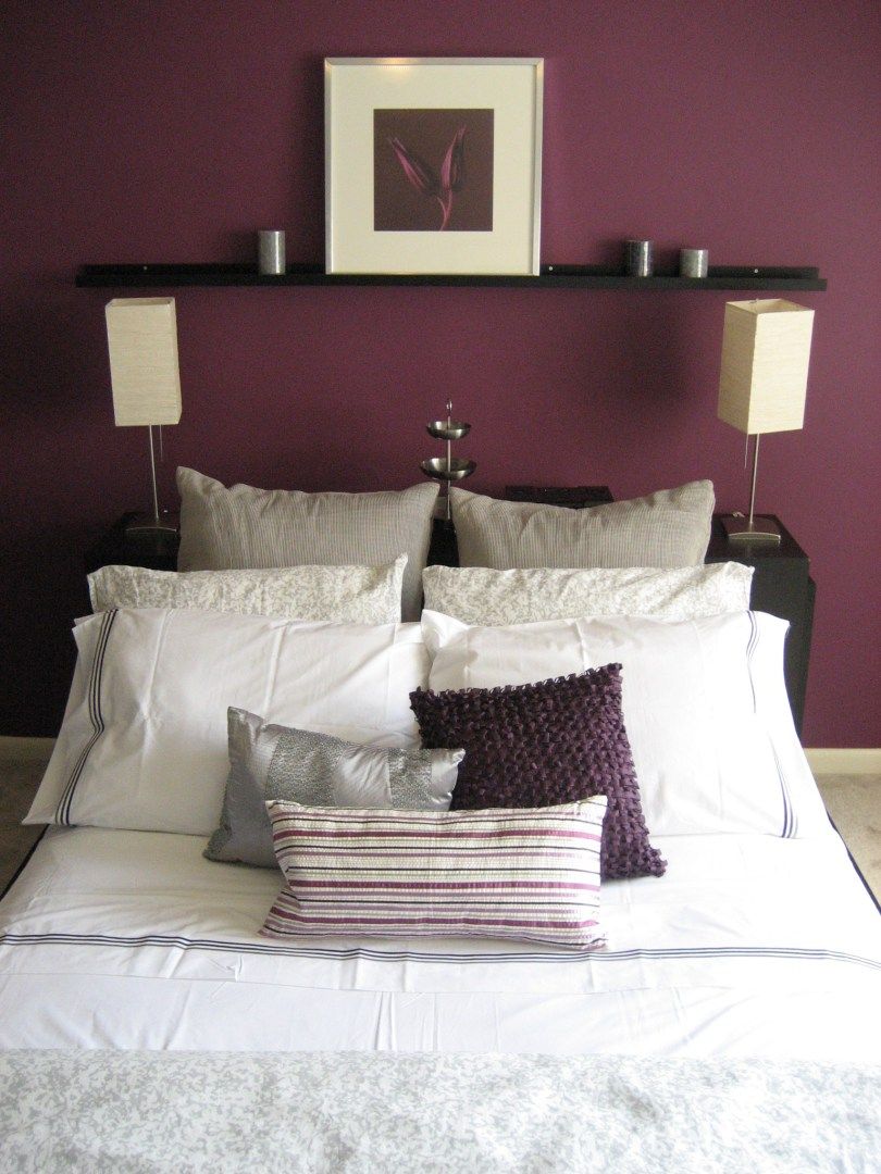 Royal Purple Bedroom Color