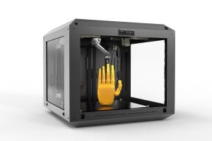 3d rendering 3d printer with resin hand