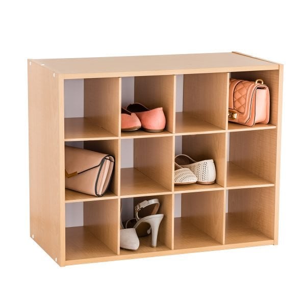 Shoe Storage Cabinet With Cubicles