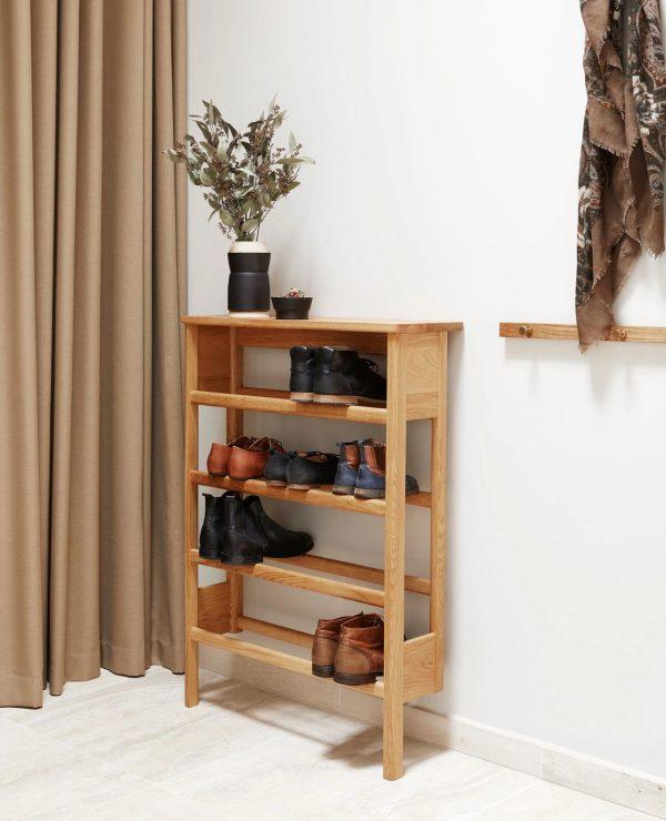 Rustic Shoe Racks