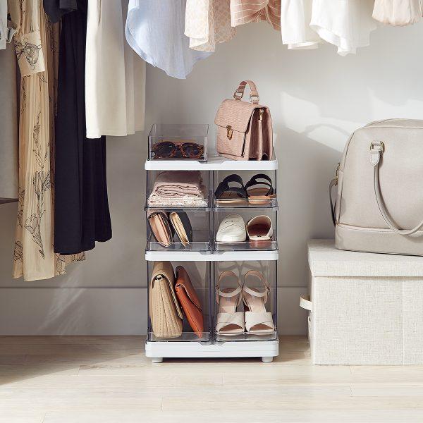 Shoe Storage Cabinet And Accessory Organizer