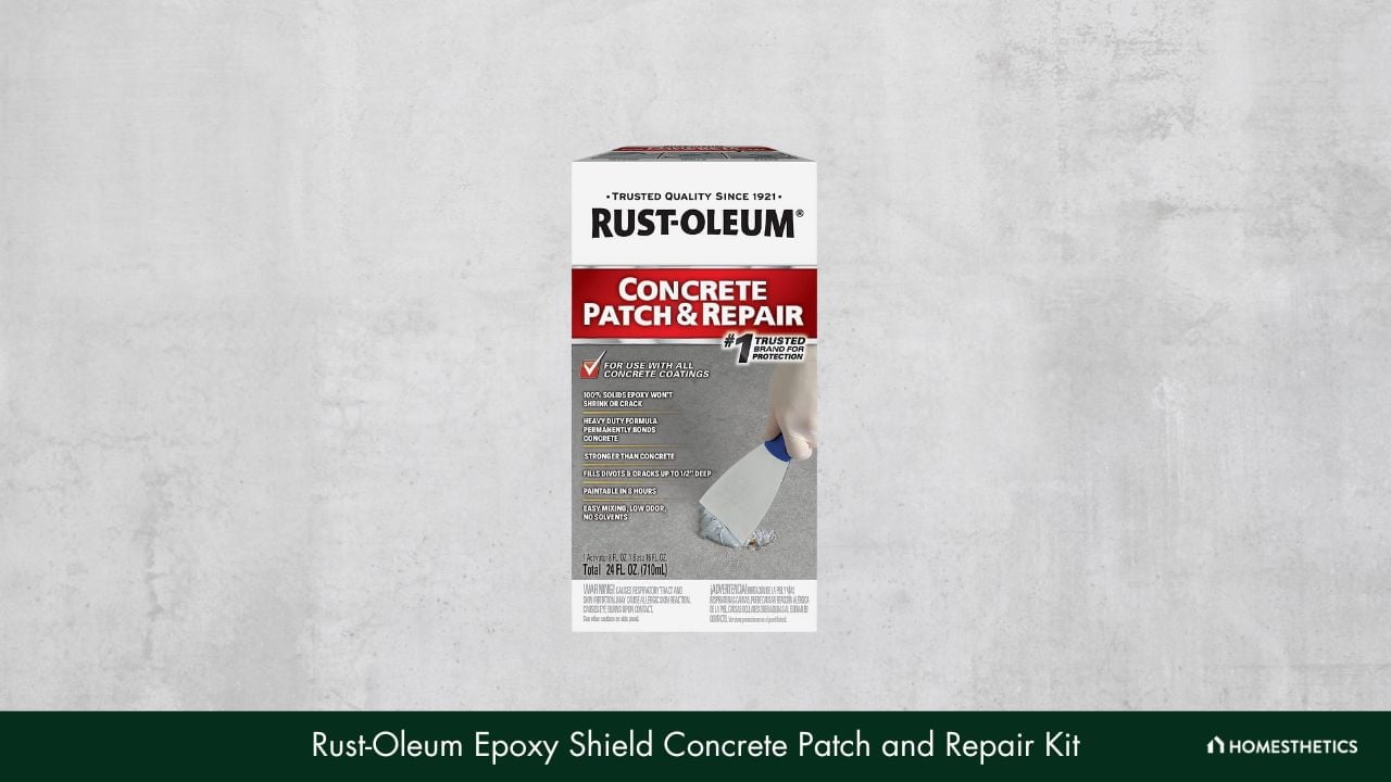 Rust Oleum Epoxy Shield Concrete Patch and Repair Kit