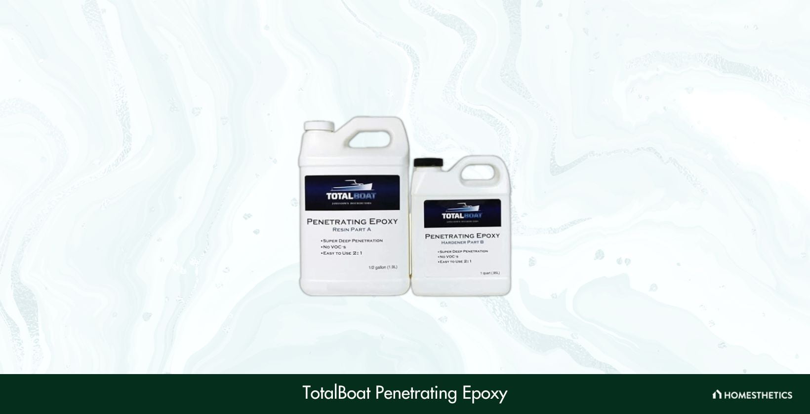 TotalBoat Clear Penetrating Epoxy Wood Sealer Stabilizer