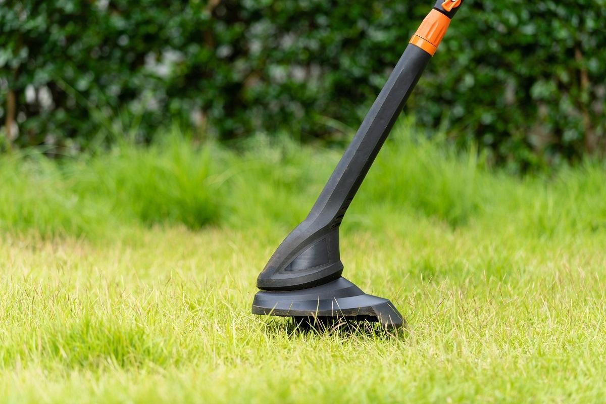 Best Corded Electric String Trimmer on the green grass at home