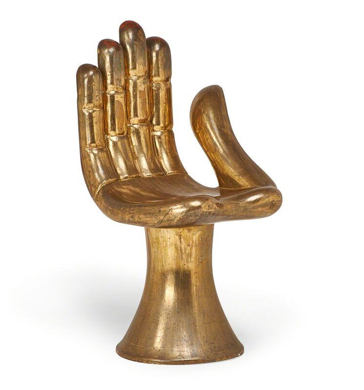 Mexican Carved Hand Chair In The Style Of Pedro Friedeberg