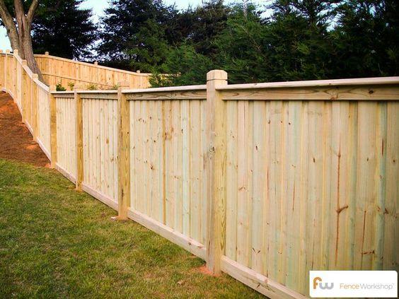 Traditional Privacy Fence