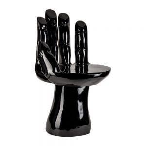 Hand Chair In Black
