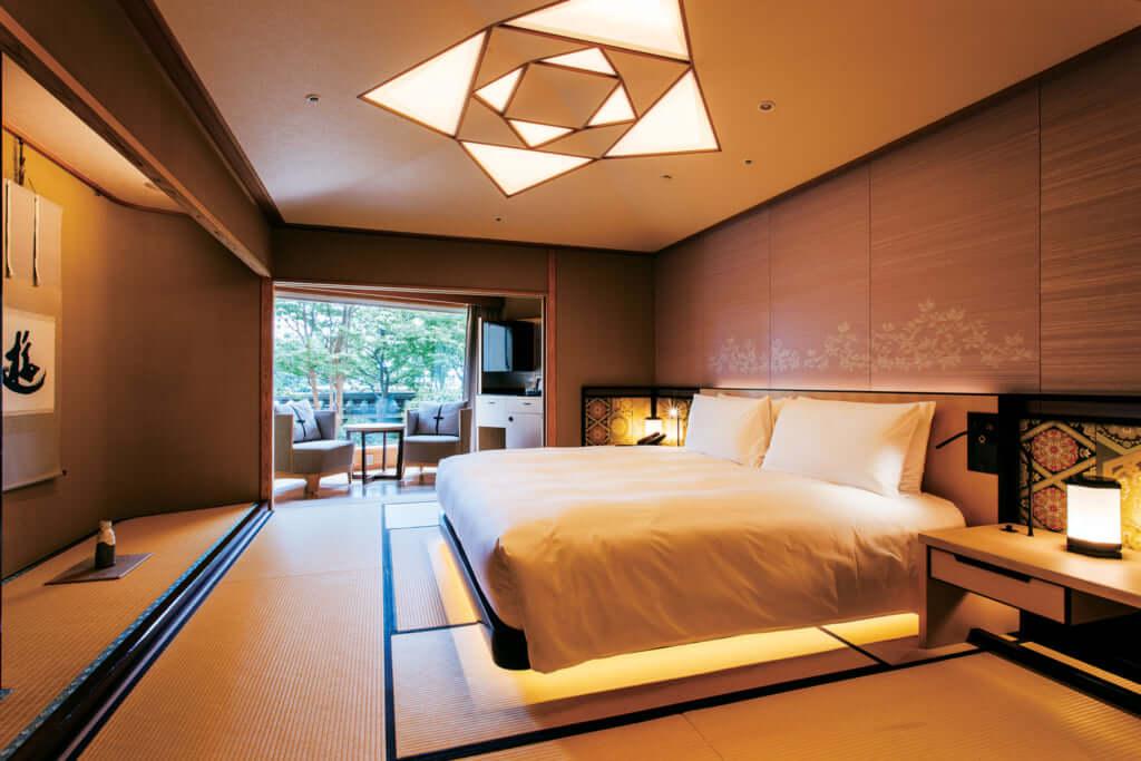 Luxurious Japanese Style Bedroom