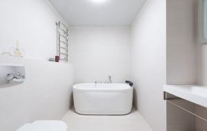 All-White Bathrooms