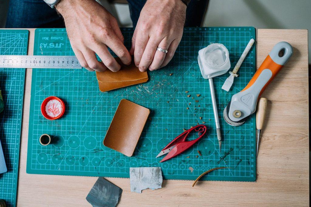 remove glue from leather sofa